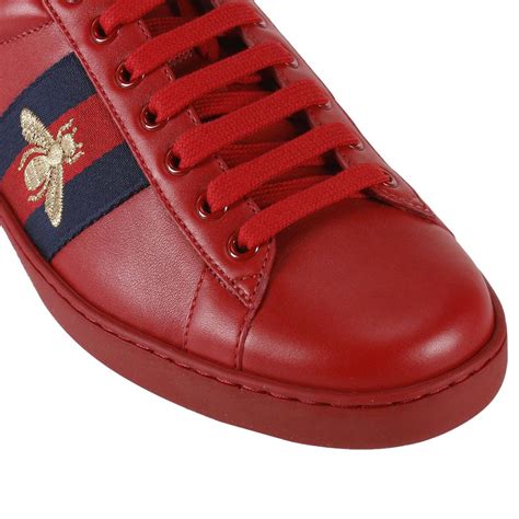 tenis gucci de hombre|zapato gucci rojo.